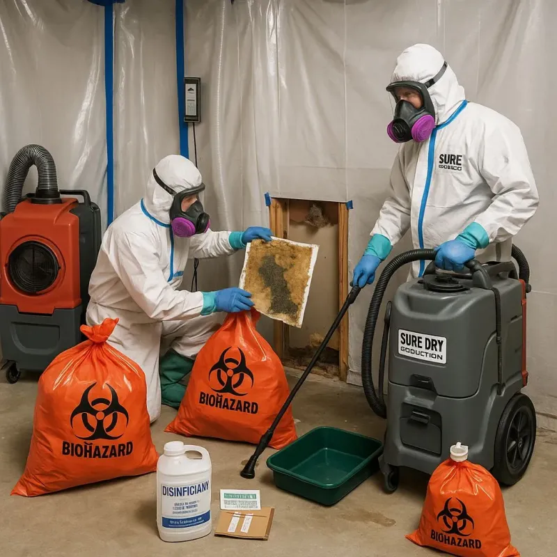 Contaminated Water Handling Protocols process in Mantorville, MN